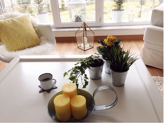 Dekoratif Objeler, Sarı