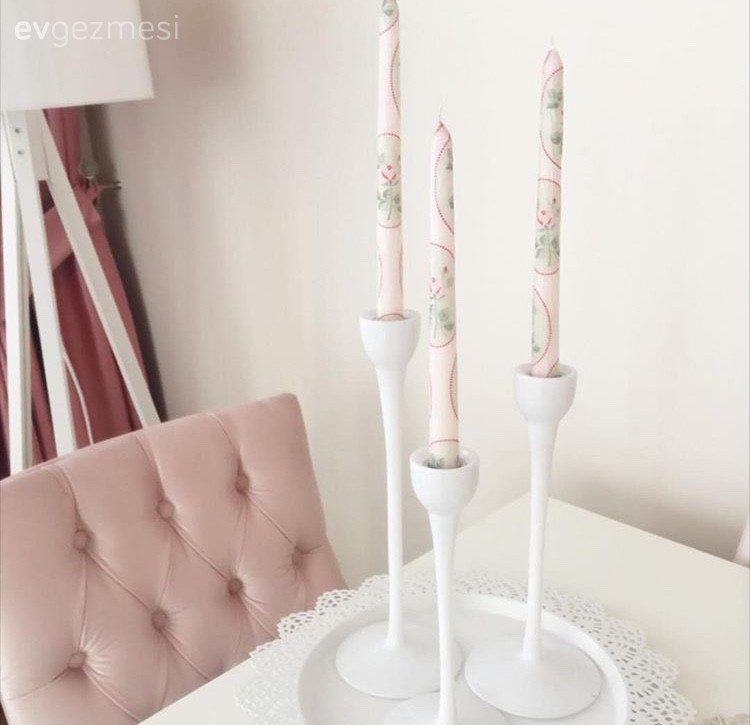 Eda hanımın kişisel dokunuşlarla dolu, sade ve zarif evi..