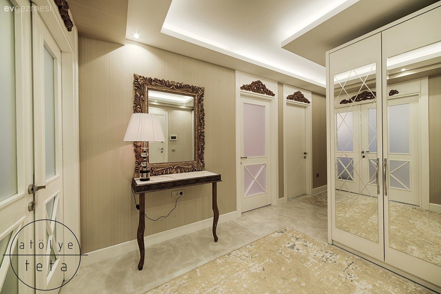 Atölye Teta'dan Modern Klasik, Akıllı Çözümlerle Dolu Bir Konut Tasarımı