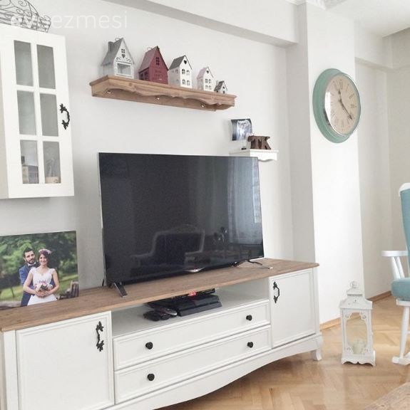 Tuğba hanımın nostaljik ve modern stil karışımı eklektik evi..