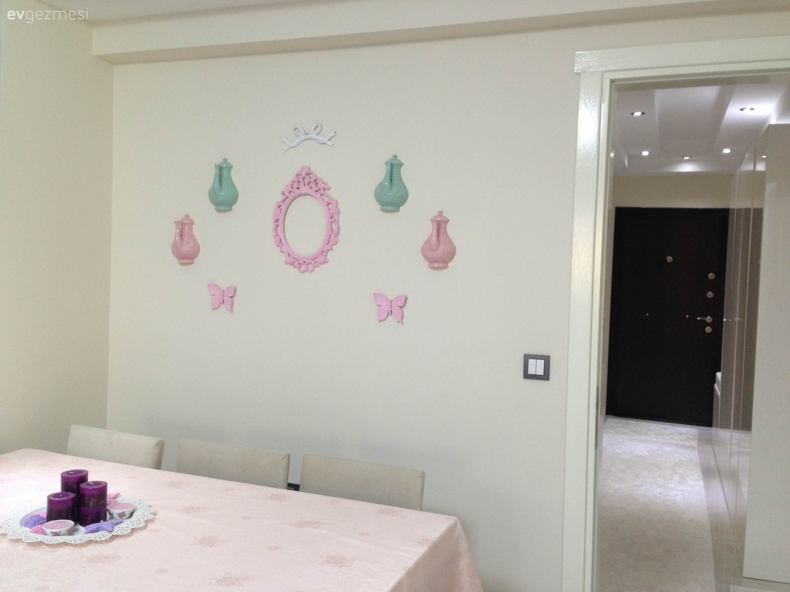 Duvar dekorasyonu, Yemek Odası