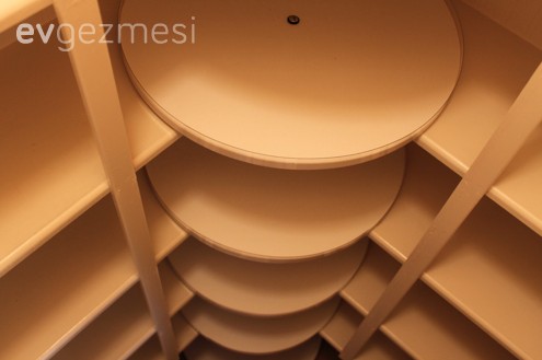 Köşe Noktaları Değerlendirmek İçin Döner Tabla!