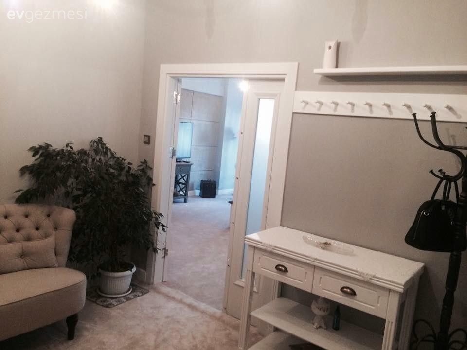 Vintage ve rustik tarzların başarıyla uygulandığı zarif bir ev..