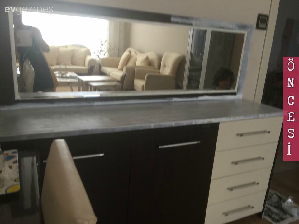 Kendin Yap, Mobilya boyama, Öncesi / Sonrası