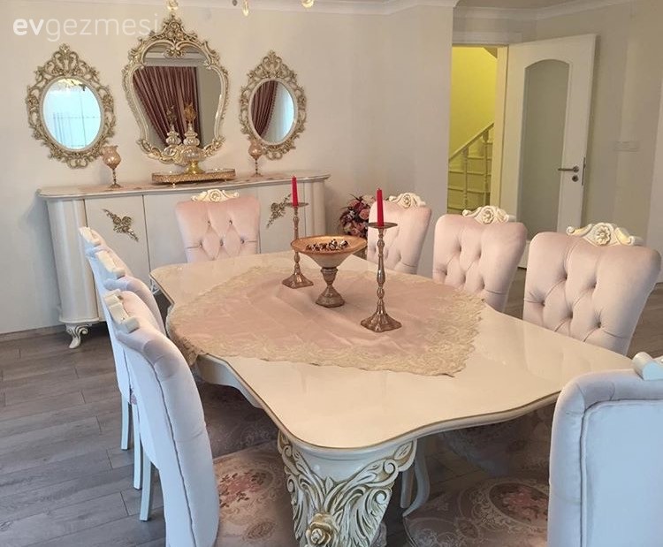 Ayna, Konsol, Yemek Odası