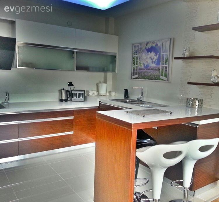 Ahşap Mobilya, Modern mutfak, Mutfak