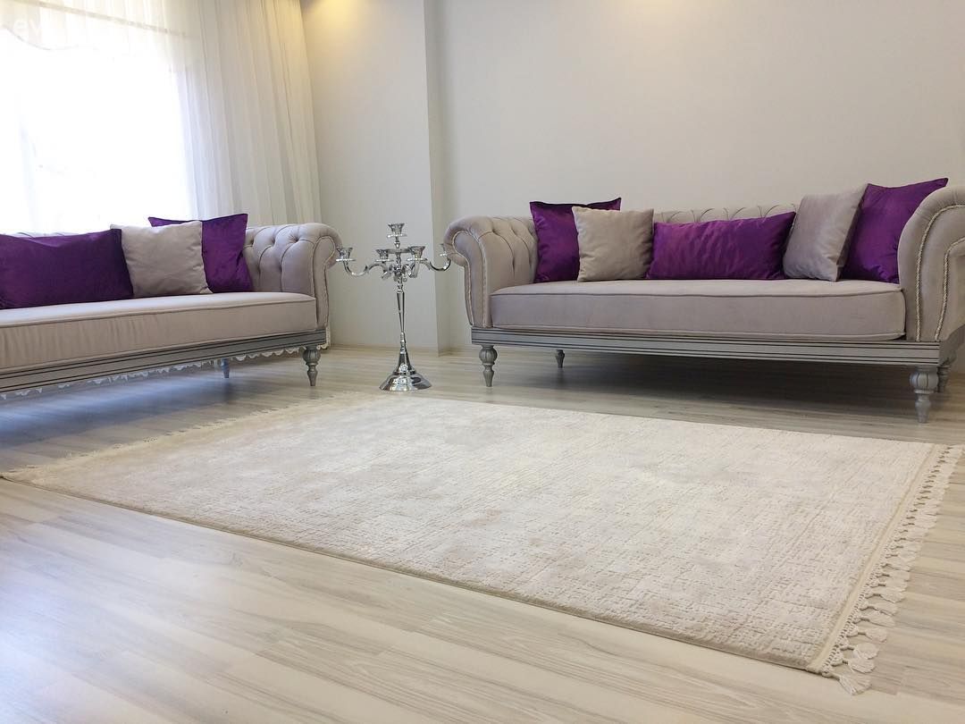 Chesterfield, Gri, Gümüş, Halı, Mor, Salon