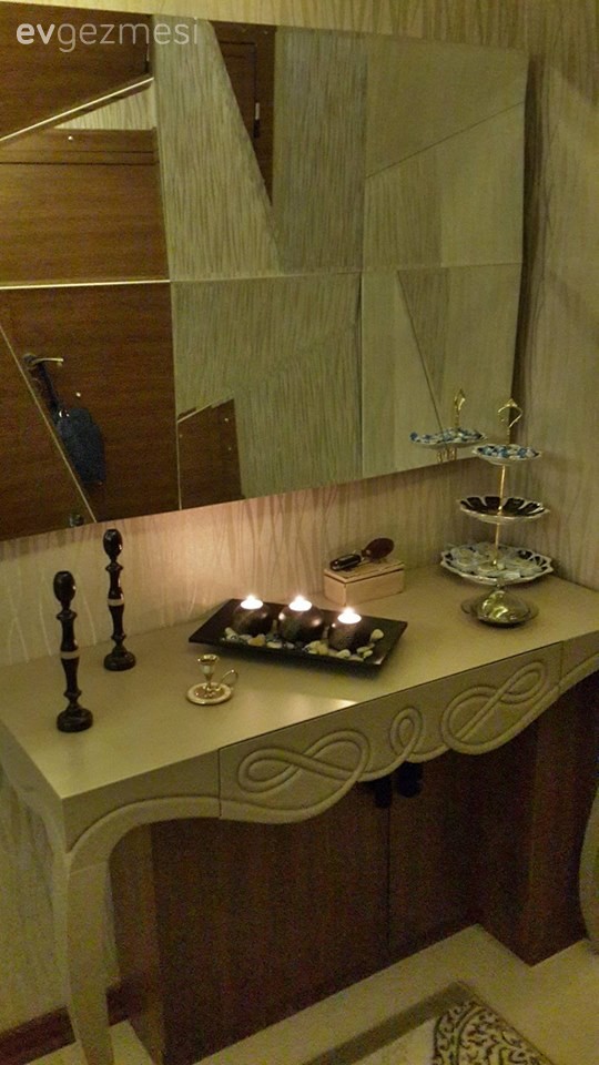 Gülin hanımın nostaljik stili öne çıkaran zarif ve şık evi..