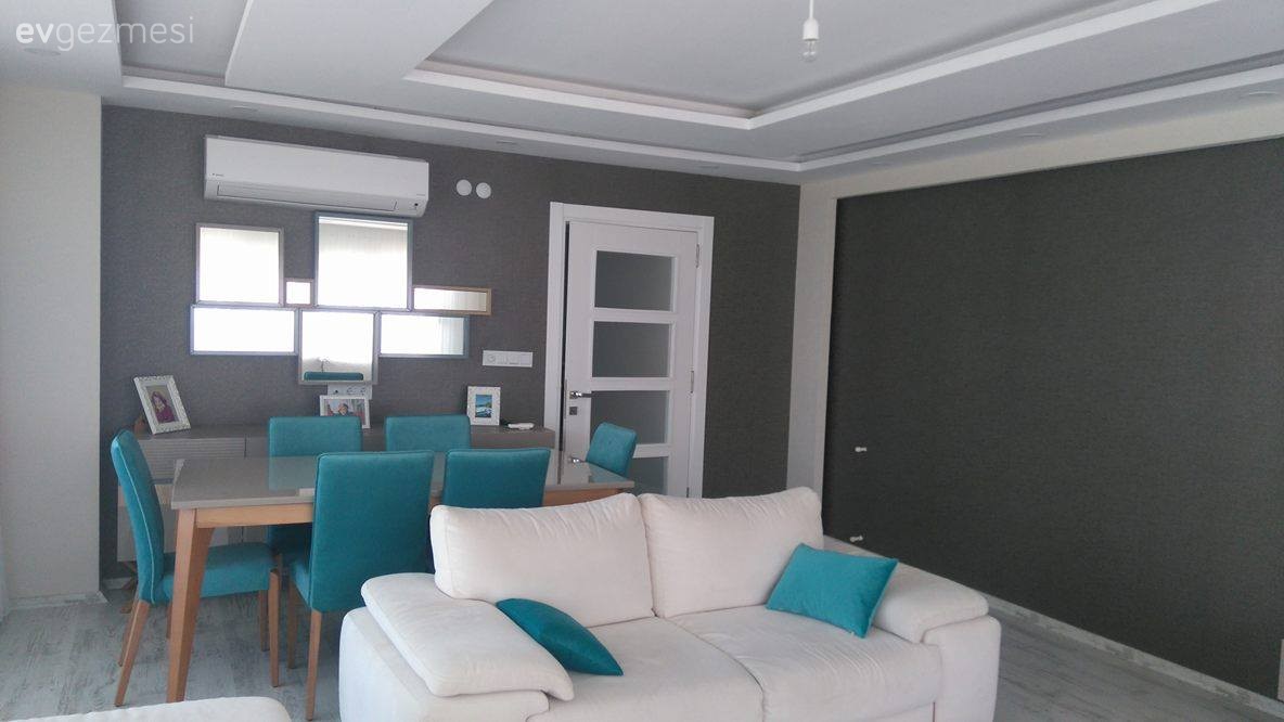 Gülsüm hanımın sakin ve konforlu salon dekoru için önerileriniz?