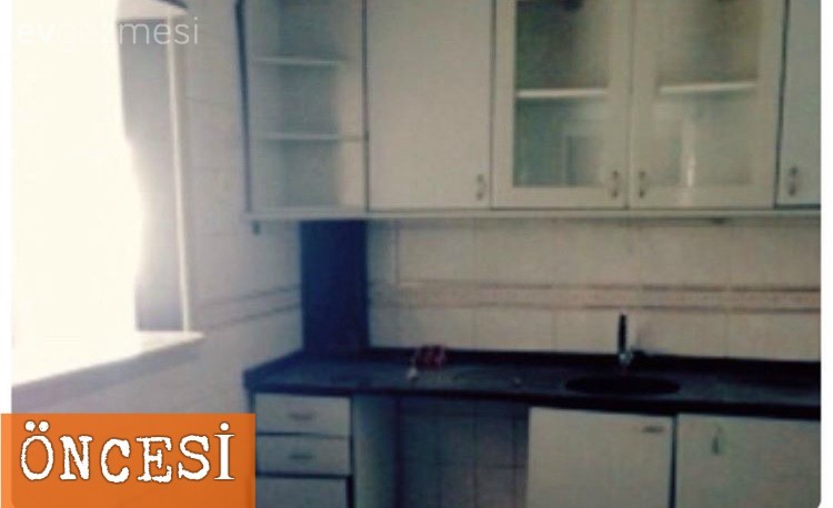 Esra hanımın harika mutfak ve banyosunun tadilat öncesi/sonrası..