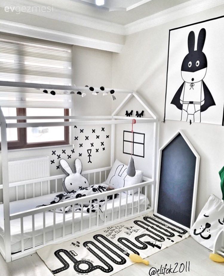 Her köşesi sahibi için tasarlanmış bir oda: Enes'in mutlu odası..