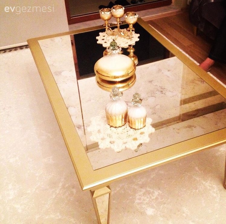 Altın, Dekoratif Objeler, Halı, Orta sehpa, Salon