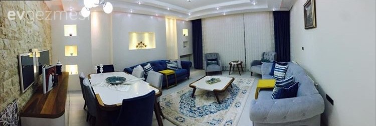 Rümeysa hanımın şık ve dingin evi..