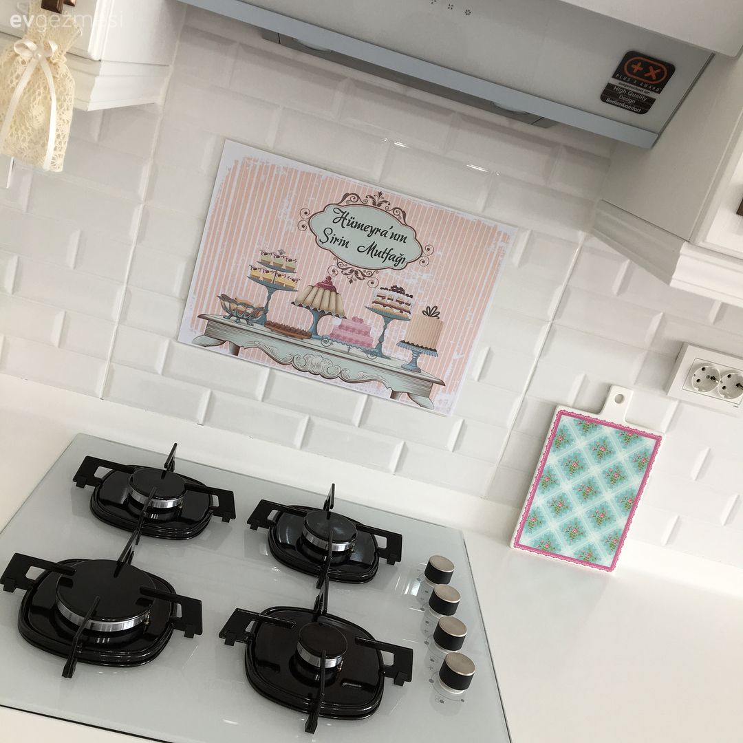 Ankastre, Beyaz mutfak, Country mutfak, Mutfak, Pembe