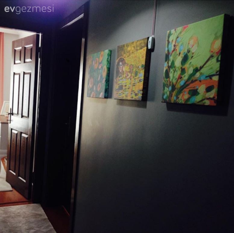 Safiye hanımın modern stilde, küçük ve samimi evi..