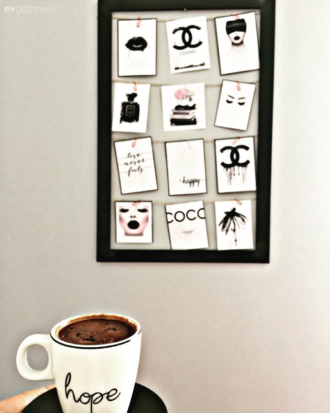 Duvar dekorasyonu, Oturma Odası