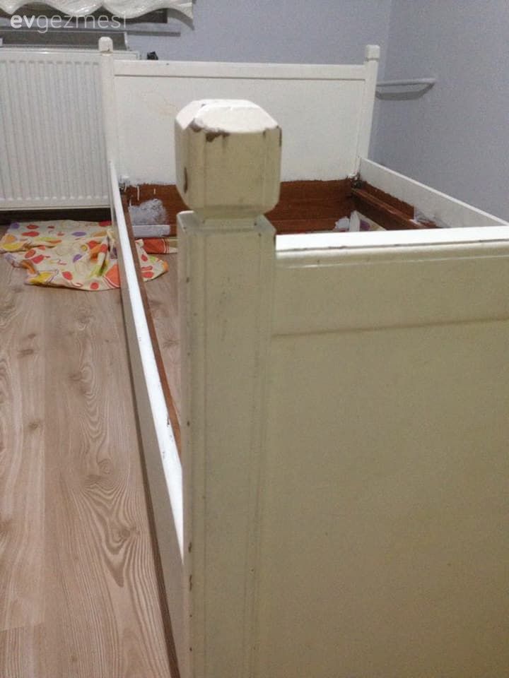 Esin hanımın el emeği ile yaptığı harika genç odası..