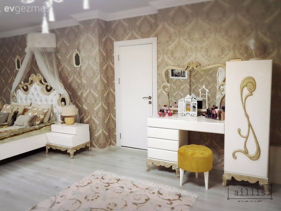 Duvar kağıdı, Halı, Yatak Odası