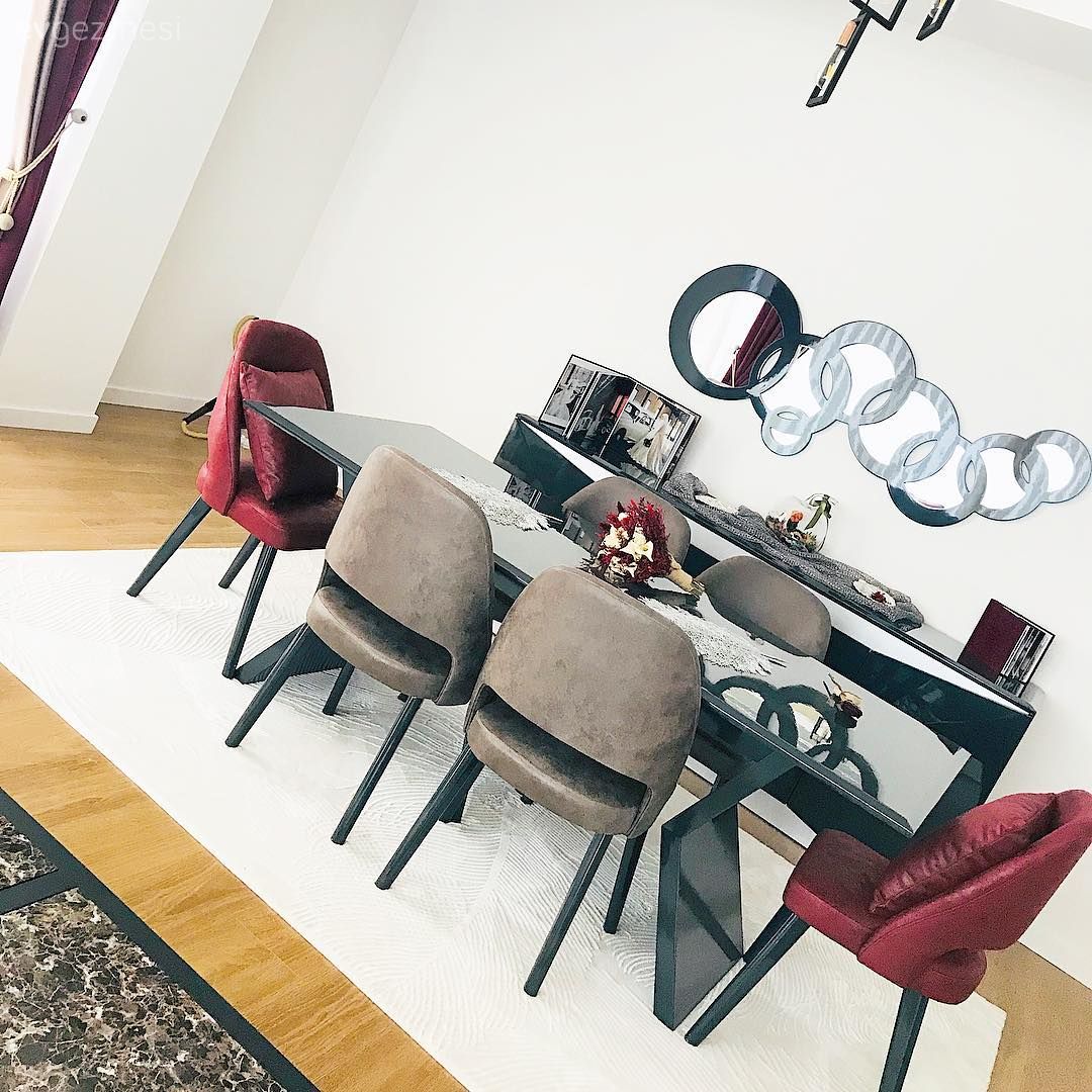 Ayna, Konsol, Beyaz halı, Salon, Bordo, Gri, Yemek Odası, Halı