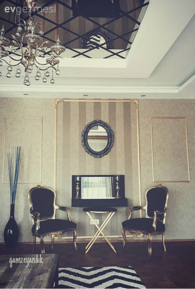 Gamze hanımın stil sahibi evi.