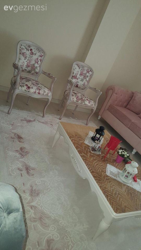 Berjer, Halı, Orta sehpa, Pembe, Salon