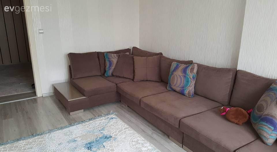 Berna hanımın modası geçmiş stile yeni bir anlam verdiği, şık evi..