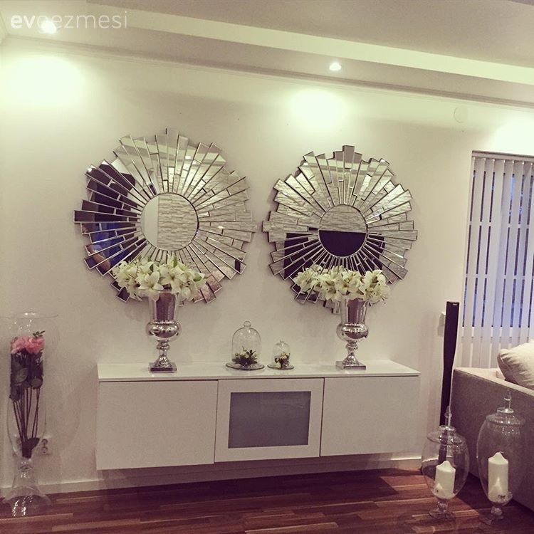 Dekoratif Ayna Modelleri ile 30 Göz Alıcı Dekorasyon!