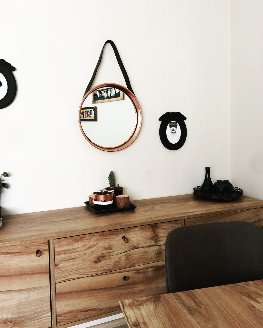 Salon, Ayna, Konsol, Duvar dekorasyonu