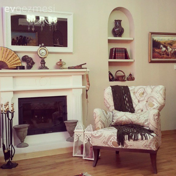 Yasemin Hanım'ın vintage ağırlıklı harika evi