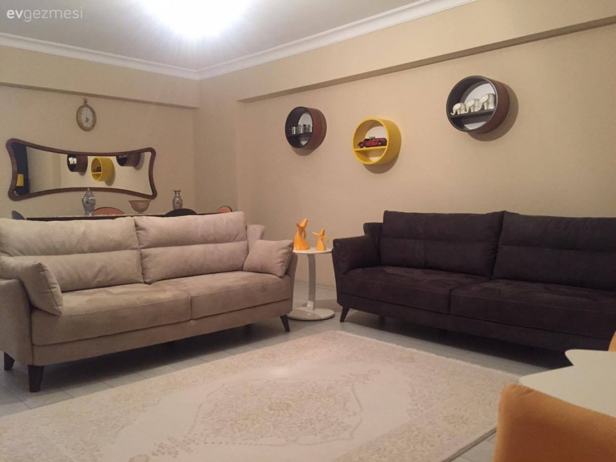 Halı, Kahverengi, Krem, Duvar rafı, Salon