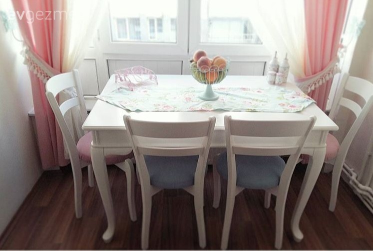 Duygu hanımın emeği ve zevkini kattığı, zarif ve tatlı evi..