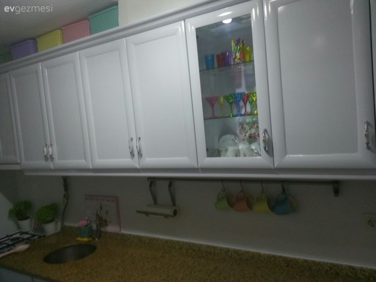 Öncesi / Sonrası, Yapışkanlı folyo