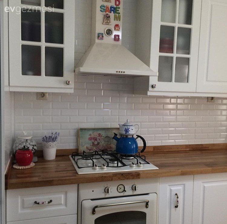 Ankastre, Beyaz mutfak, Country mutfak, Masif ahşap, Mutfak