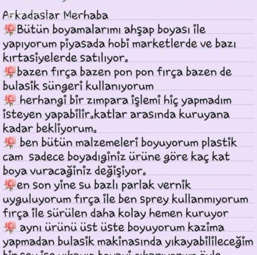 Kendin Yap, Mobilya boyama