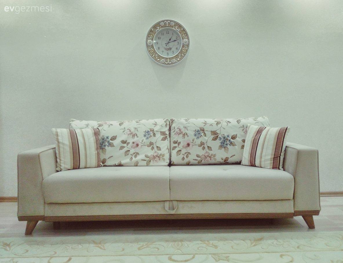 Kıvılcım hanımın klasik ve modernin harmanı, şık evi..