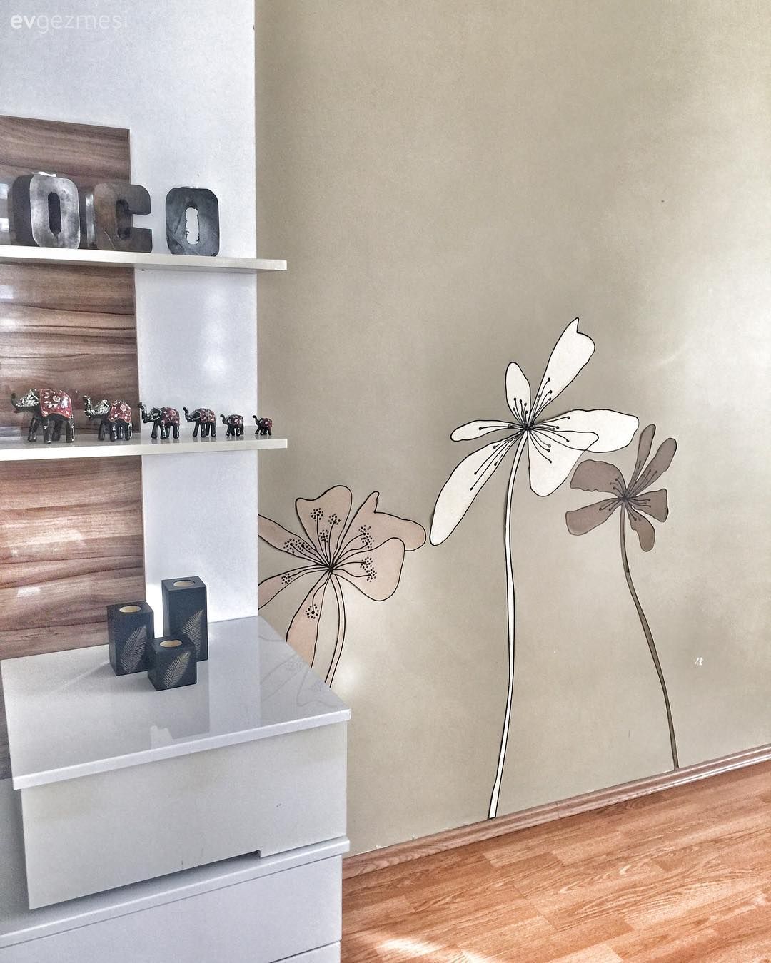 Duvar dekorasyonu, Salon