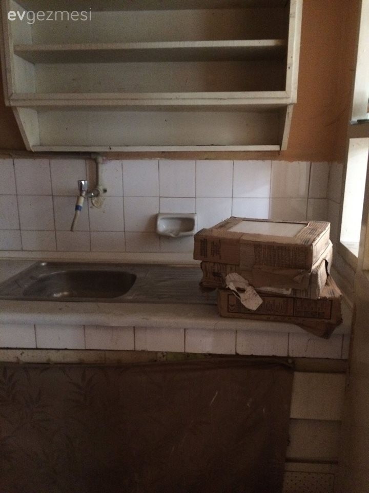 6000 Lira Maliyetle Yenilenen 40 Metrekarelik Ev.