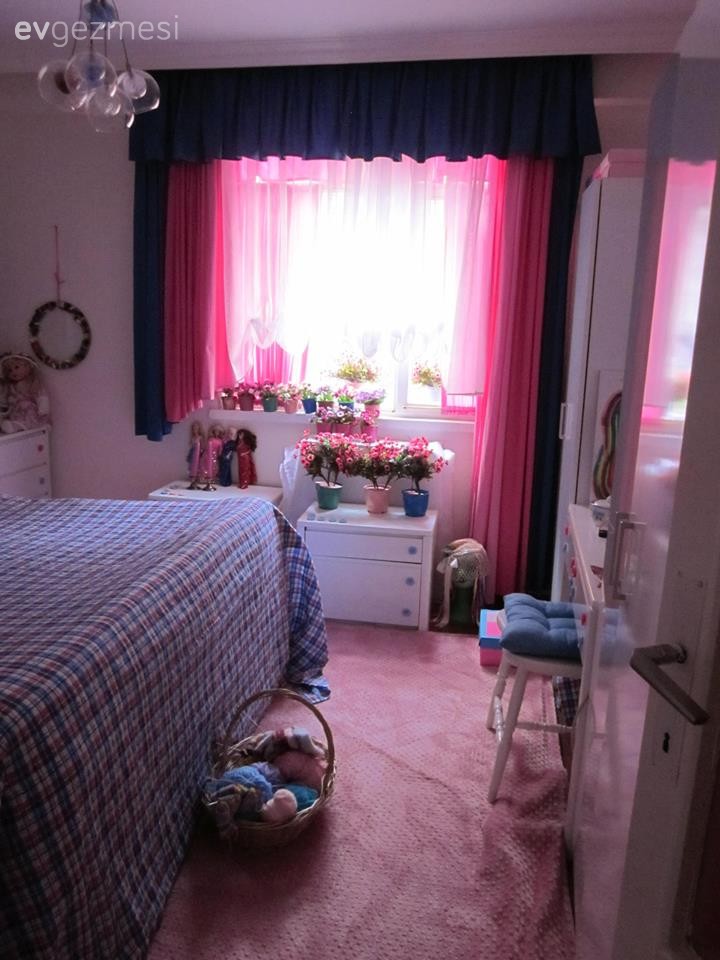 Kendin Yap, Pembe, Perde, Yatak Odası