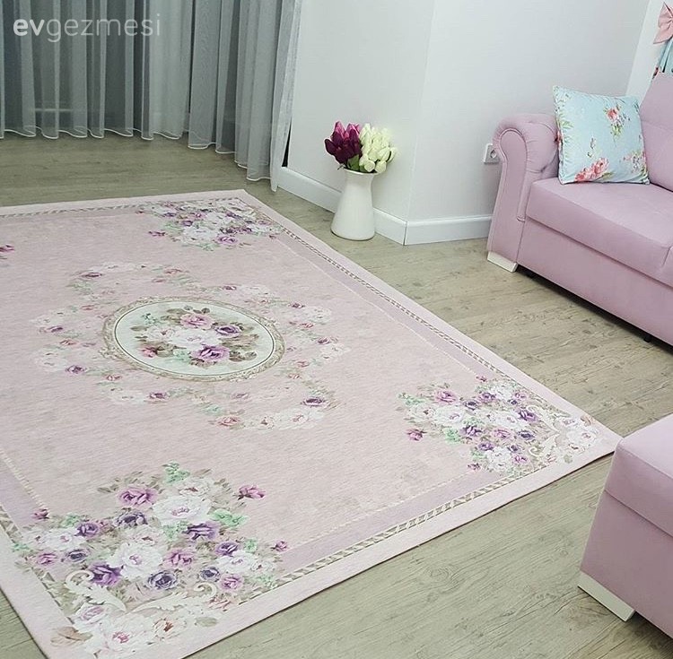 Halı, Oturma Odası, Pembe