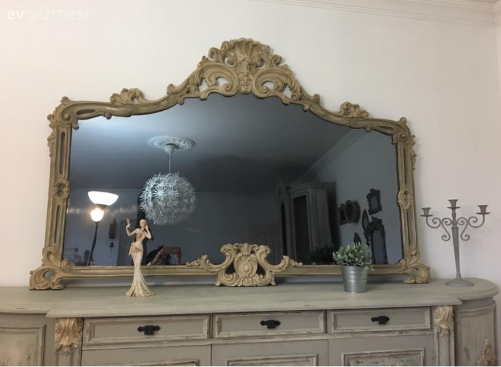 Eski ceviz konsoldan, şık bir eskitme konsola: Şule hanımın dönüşümü..