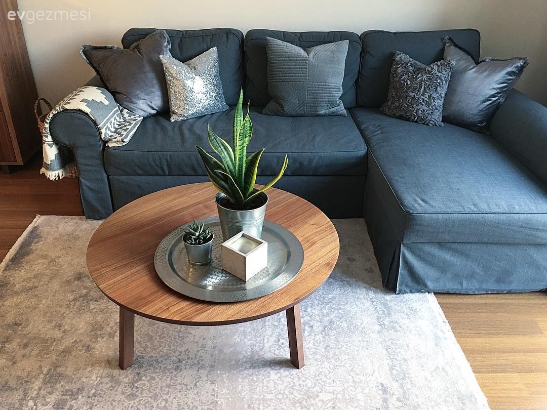 İskandinav esintilerle aydınlık ve doğal. Seden hanımın evi..