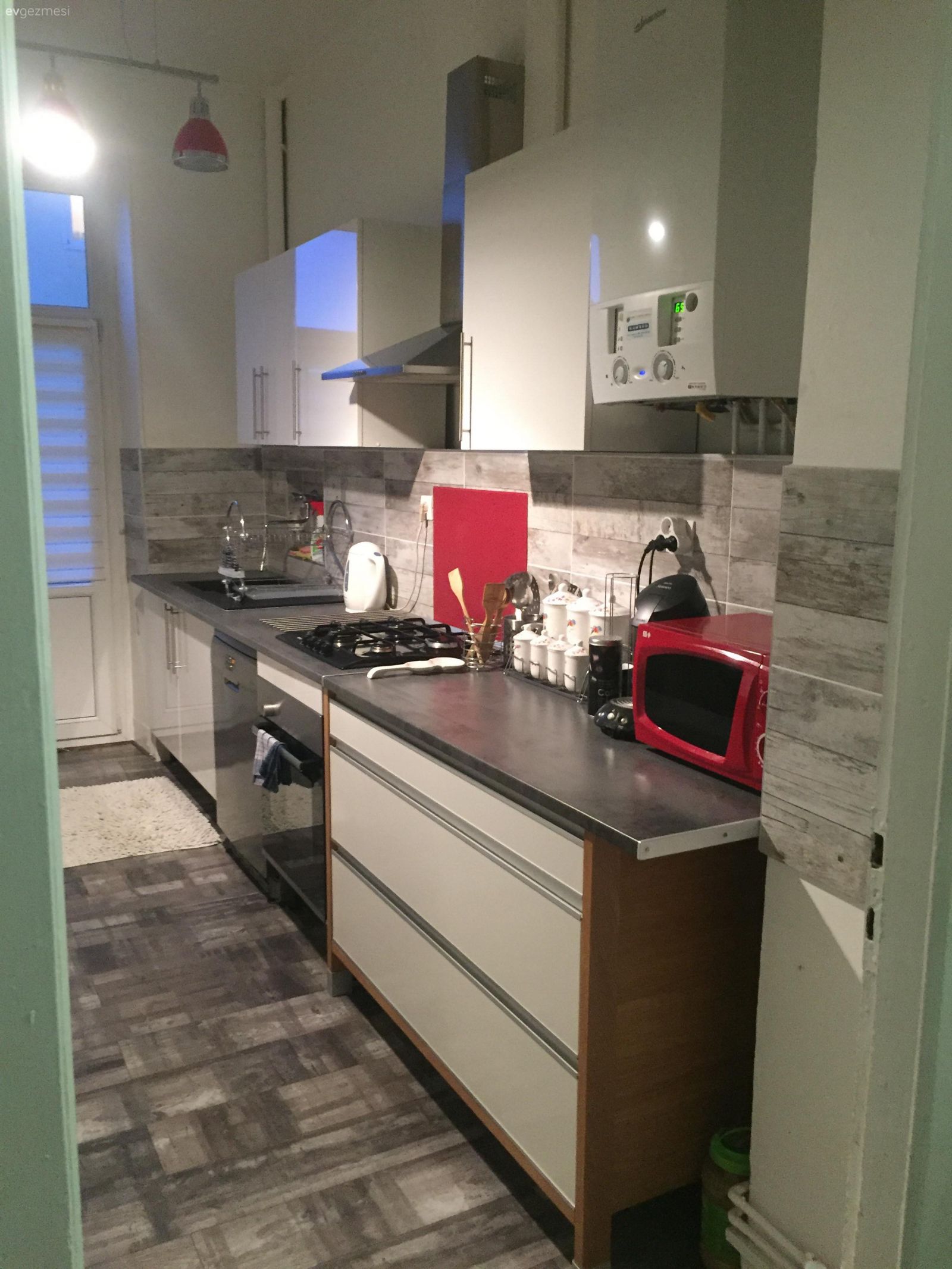 Mutfak, Beyaz mutfak, Mutfak halısı, Modern mutfak