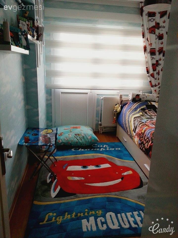 Songül hanımın kullanışlı ve iç açıcı, kutu gibi evi..