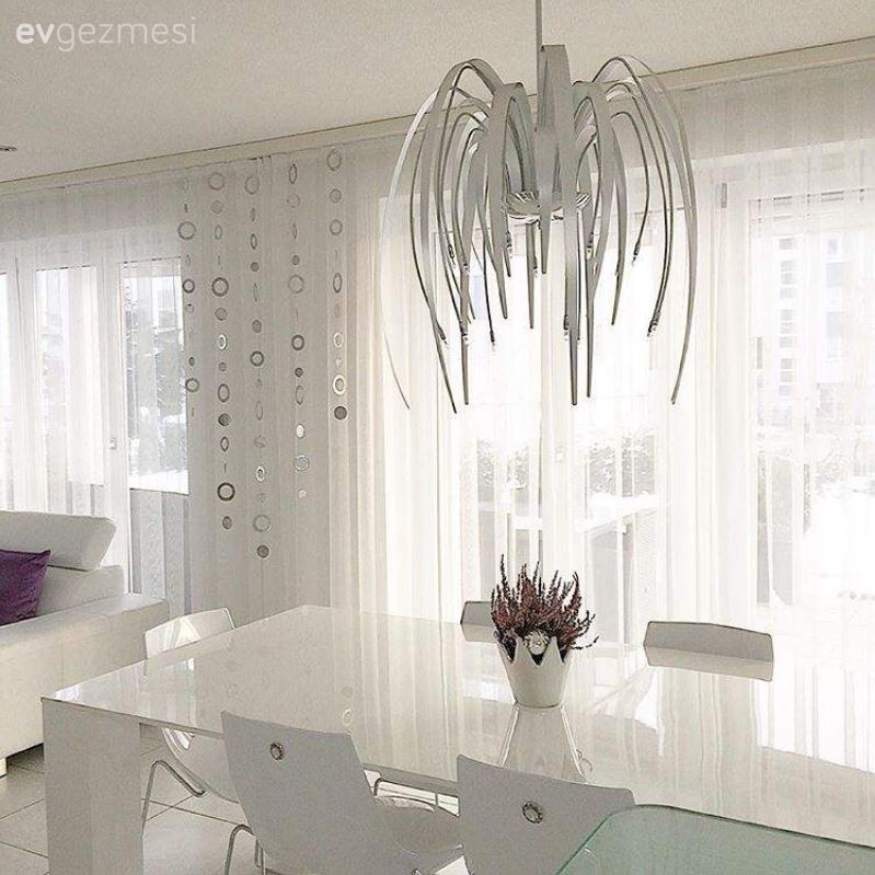 Aydınlatma, Beyaz, Yemek Odası