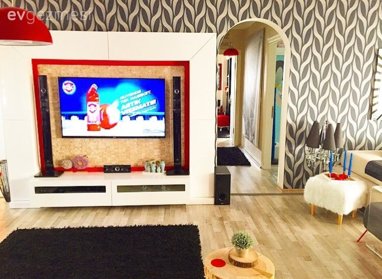 Duvar kağıdı, Tv ünitesi