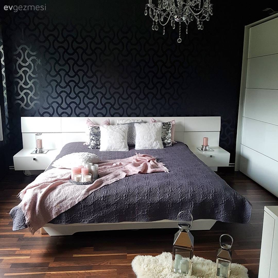 Duvar kağıdı, Pembe, Yatak Odası, Yatak örtüsü