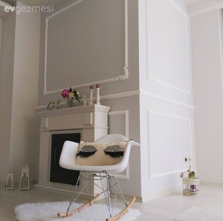 Miray hanımın beyazın hakimiyetinde, özgür ruhlu evi..