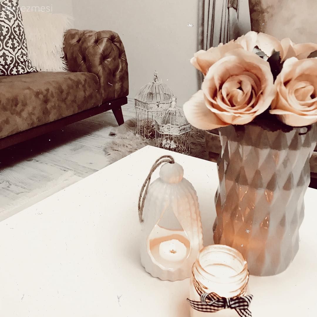 Yapay çiçekler, Vazo, Salon, Sehpa üstü aksesuarı