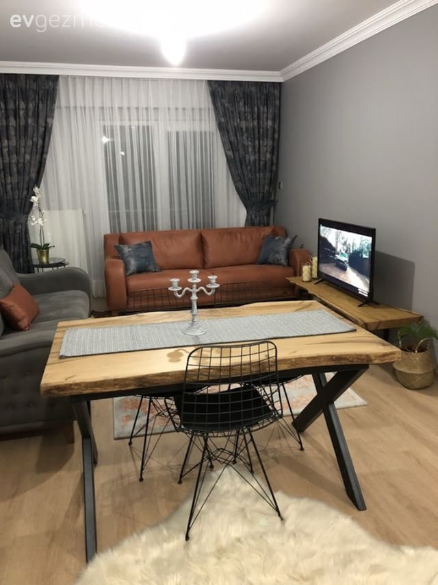 Doğal seçimler, keyifli bir dekor. Nil hanımın evinden..