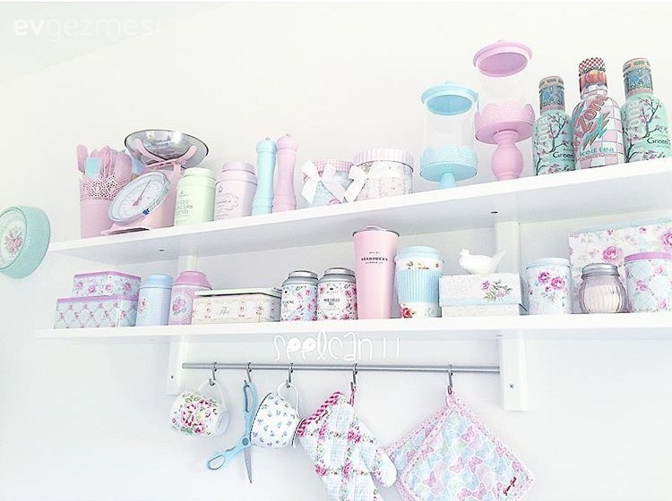 Mutfak, Mutfak aksesuarları, Duvar rafı